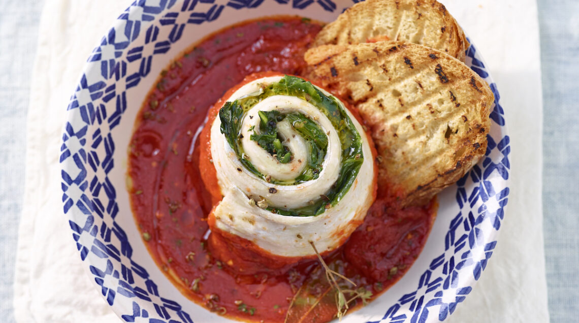Rotolo di spatola in umido