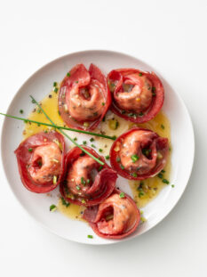 Tortelli di bresaola alla crescenza