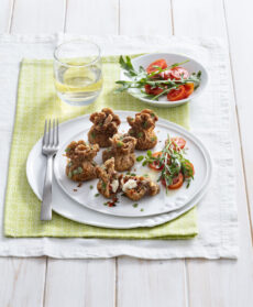 Fagottini alle erbe con mozzarella