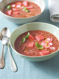 Gazpacho di pomodori e anguria