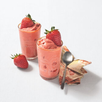 gelato alla fragola