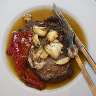 Bife à Alcides