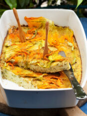 Polpettone di zucchine alle erbe
