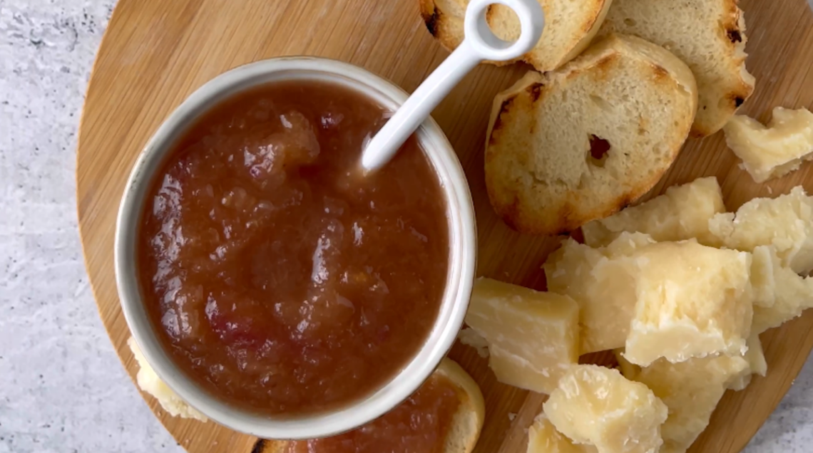 chutney di pere e zenzero