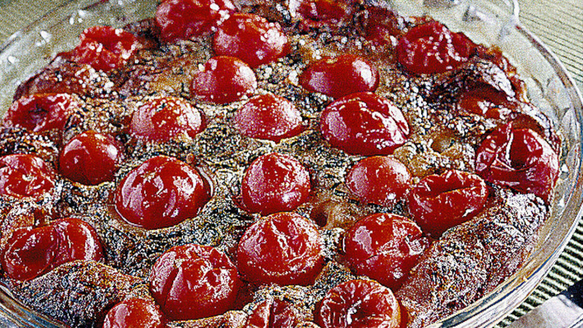 Clafoutis di pomodorini con grana padano