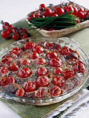 clafoutis di pomodorini