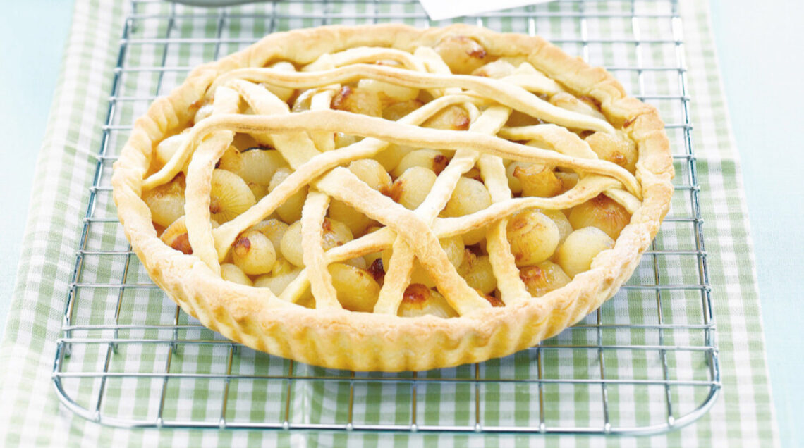 Crostata di cipolline borettane
