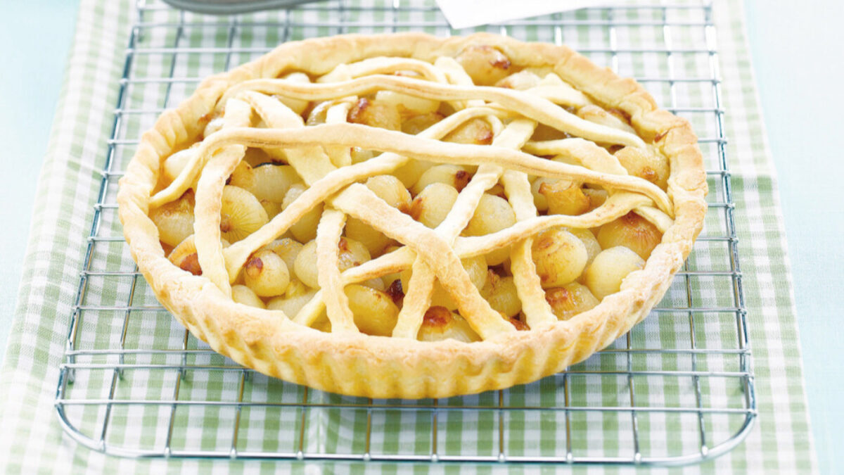 Crostata di cipolline borettane