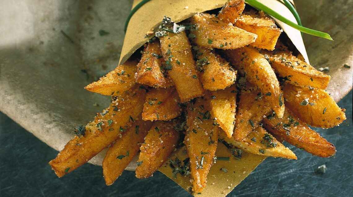 PATATINE FRITTE CON LE ERBE