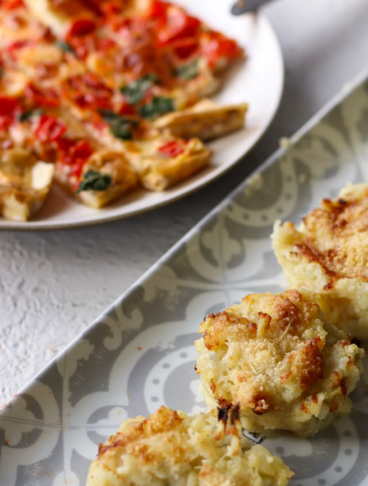 Frittata e mini gateau in friggitrice ad aria