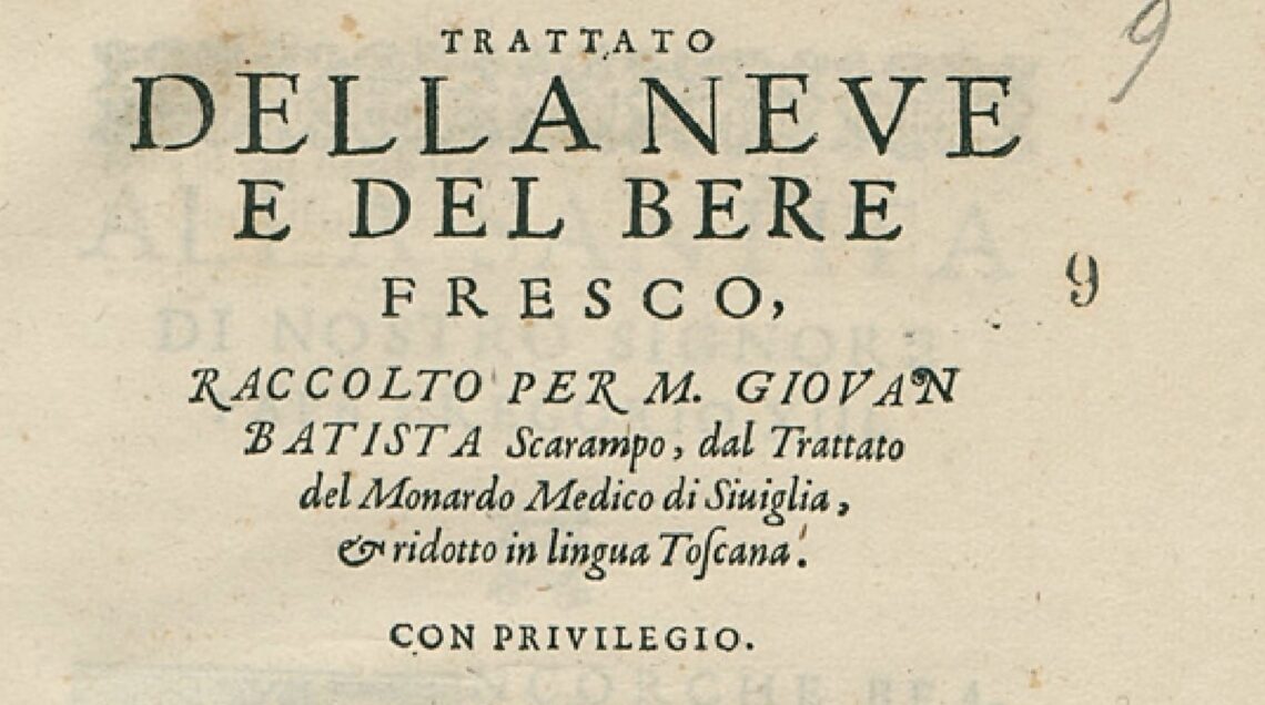 Trattato della Neve e del Bere Fresco