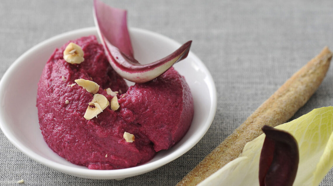 mousse di barbabietola