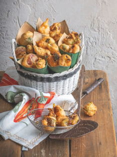 Pasta cresciuta con verdure