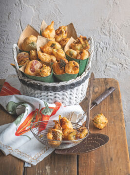 Pasta cresciuta con verdure