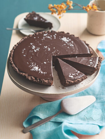 Crostata al cioccolato salato