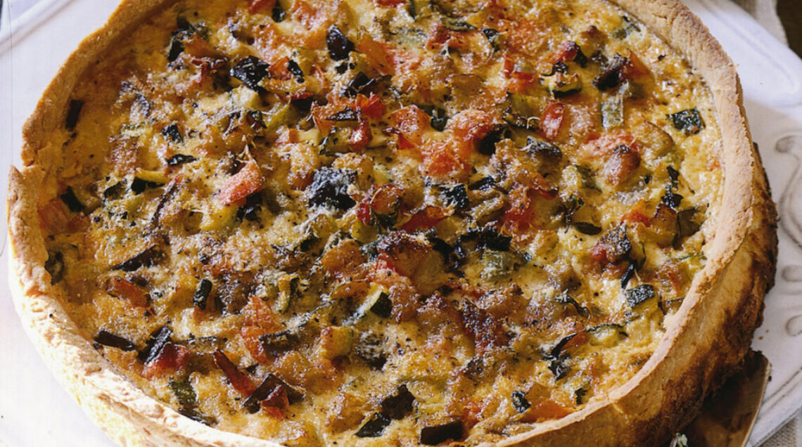 Crostata alla ratatouille