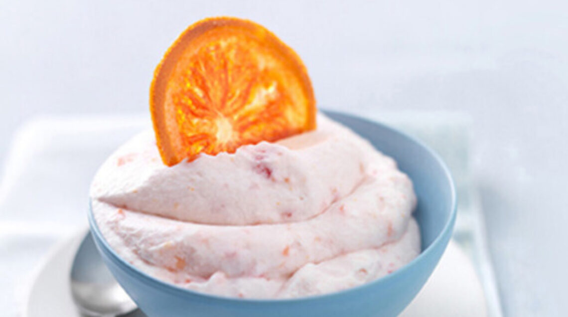 Mousse di arance e pompelmo