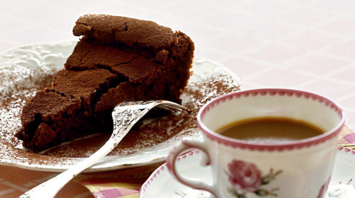 Torta morbida di cioccolato fondente