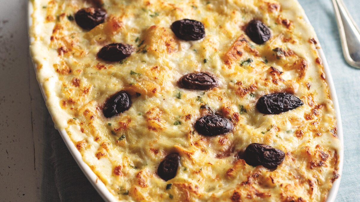Baccalà al forno con la panna