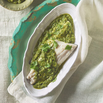 Trote in salsa verde