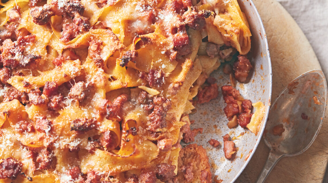 Minestra col pan sotto