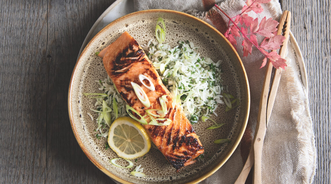 Salmone marinato al miso