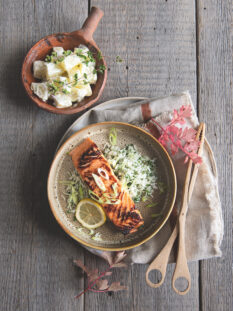 Salmone marinato al miso