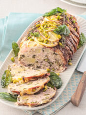 polpettone con fagiolini