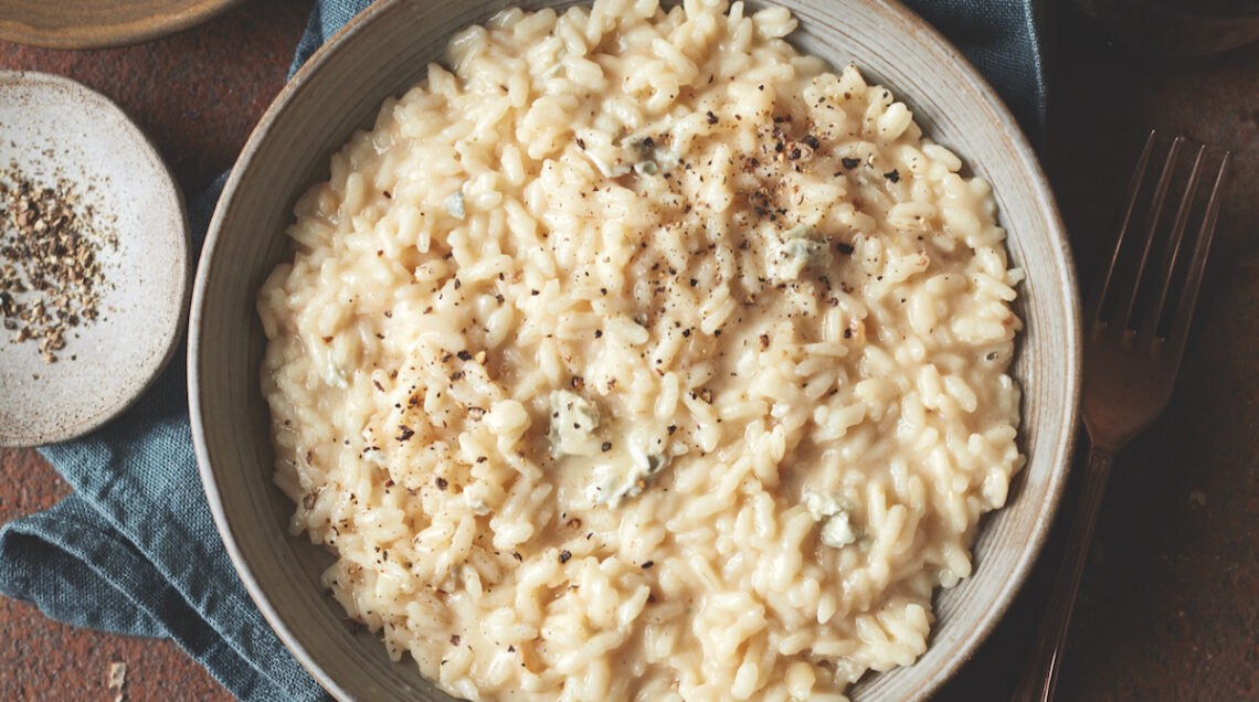 risotto al gorgonzola
