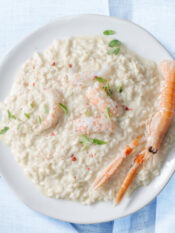 risotto di mare alla maggiorana