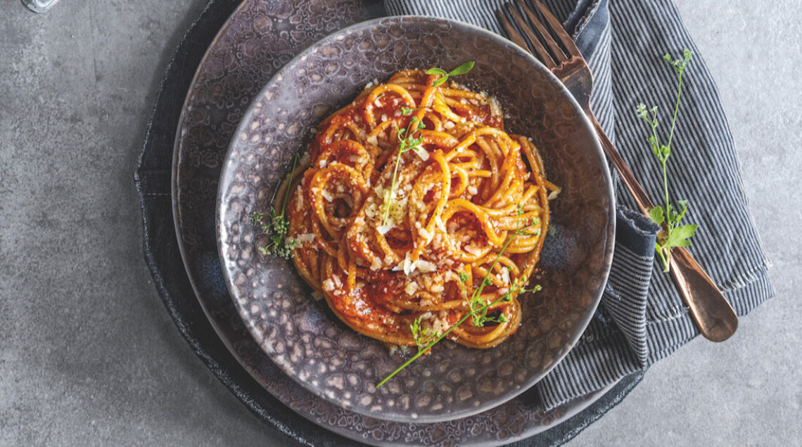 Spaghetti Risottati Ai Pomodori Secchi E Parmigiano - Modificata