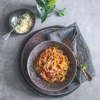 Spaghetti Risottati Ai Pomodori Secchi E Parmigiano - Modificata