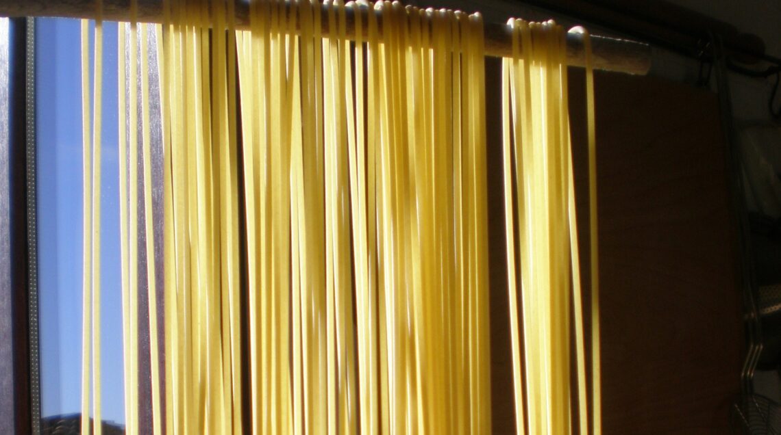 Essiccatura spaghetti