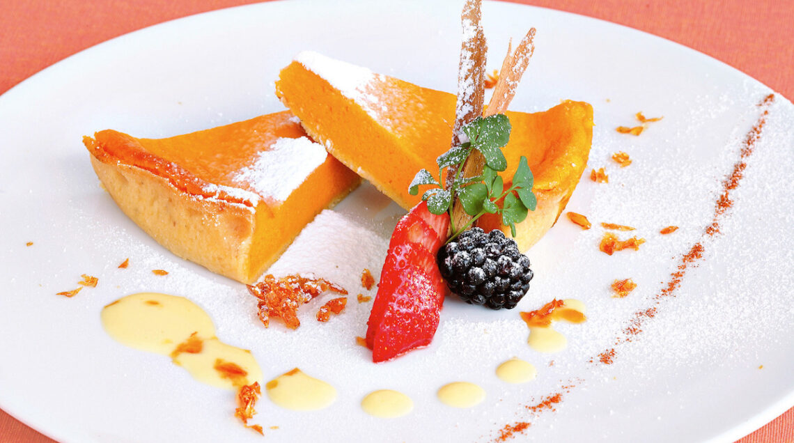 Torta di zucca alle mandorle