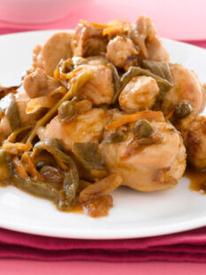 Sella di coniglio all'arancia e semi di finocchio