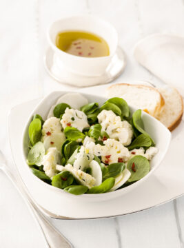 Insalata di cavolfiore e topinambur