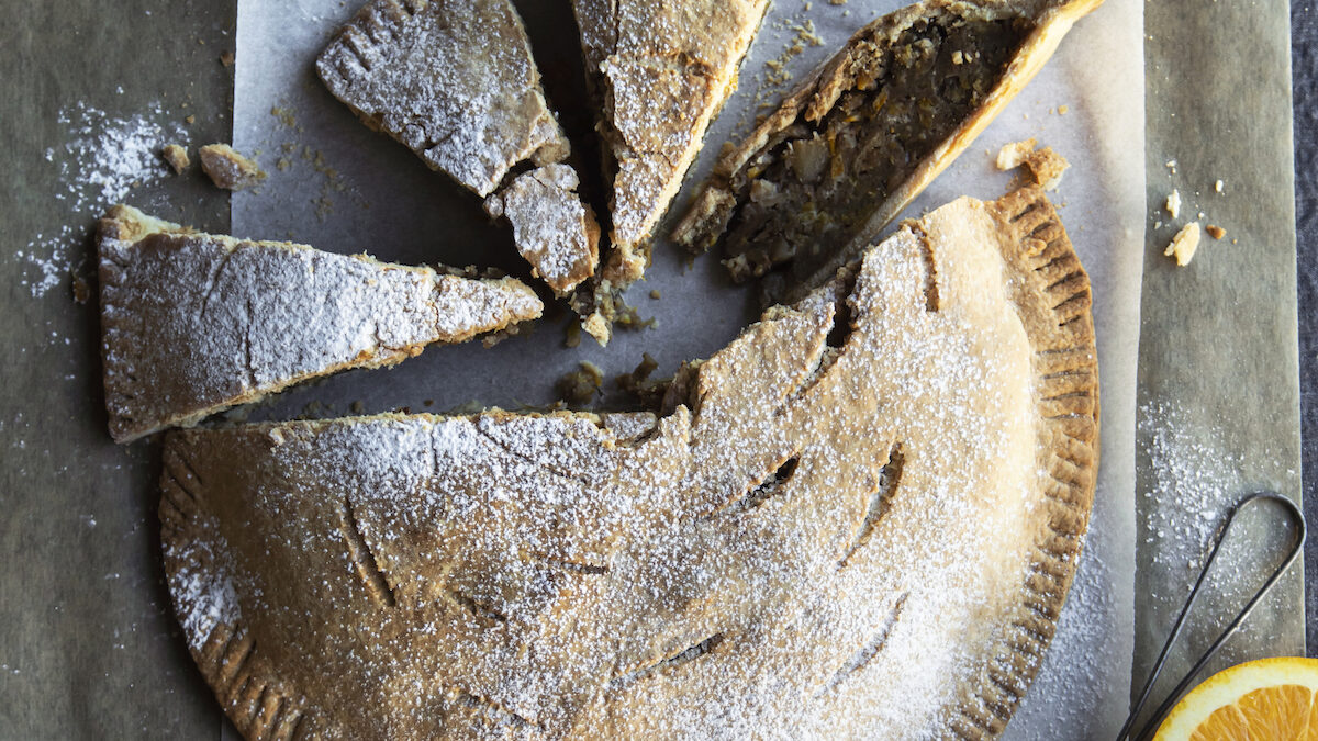 Dolce con arance Pernambucco e frutta secca