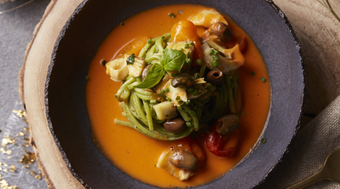 Tagliolini allo stoccafisso