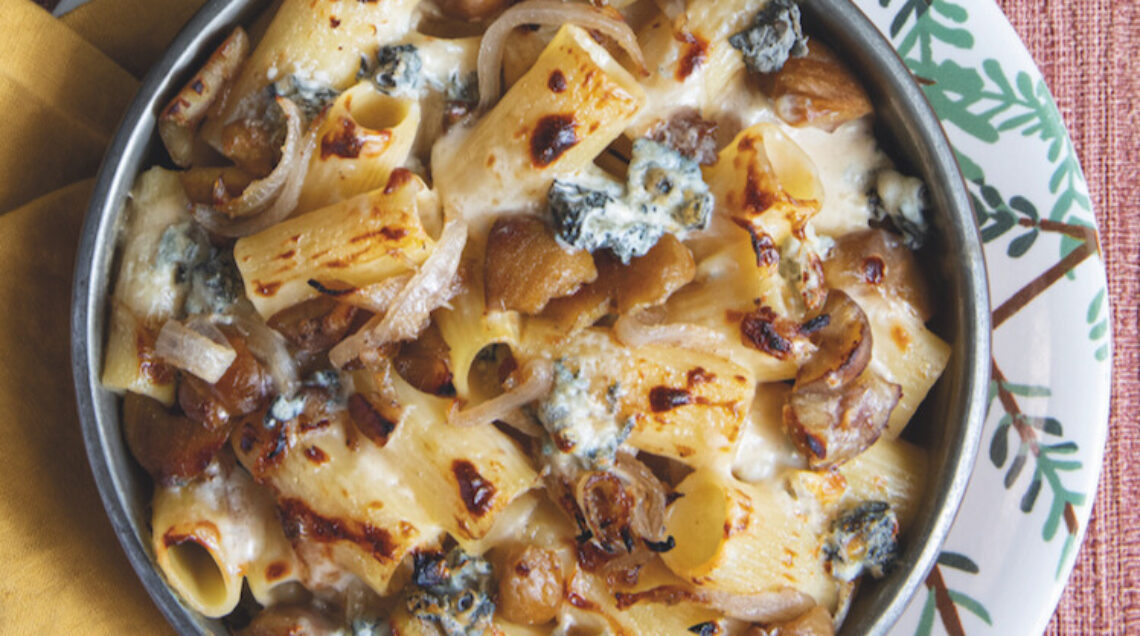 Pasta Gratinata Con Gorgonzola Dolce E Piccante