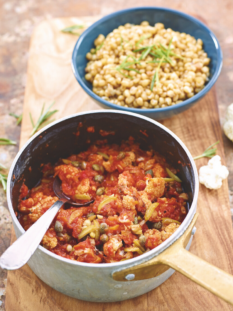 Ragù di cavolfiore arrostito