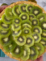 crostata mascarpone e kiwi