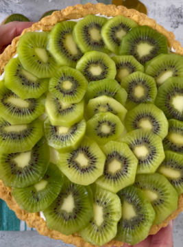crostata mascarpone e kiwi