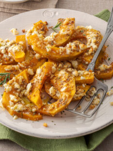 Zucca arrosto con feta