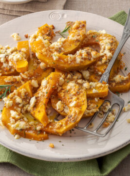 Zucca arrosto con feta