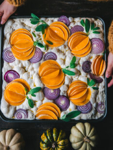 Focaccia mille bolle alla zucca