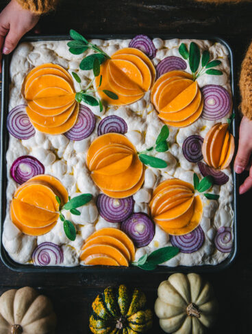 Focaccia mille bolle alla zucca