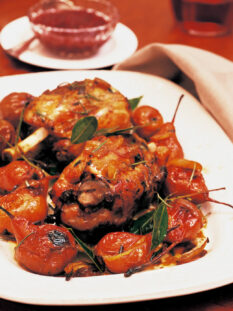 stinco di maiale con pere martine