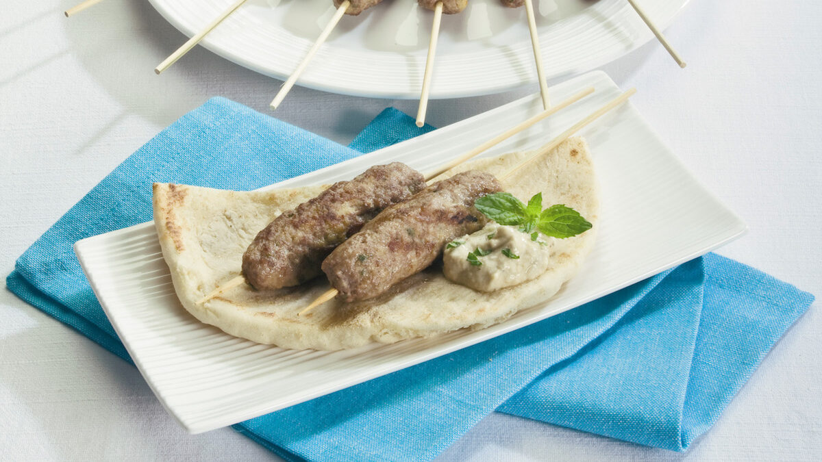 Kofta Kebab, spiedini di polpette di carne grigliate