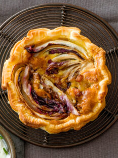 miniquiche radicchio e pancetta