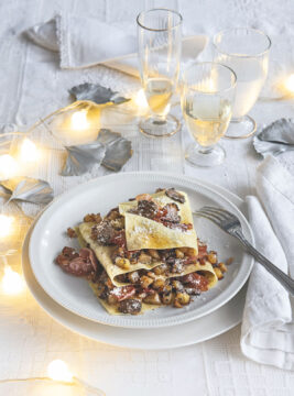 Lasagne ai topinambur patate e tartufo